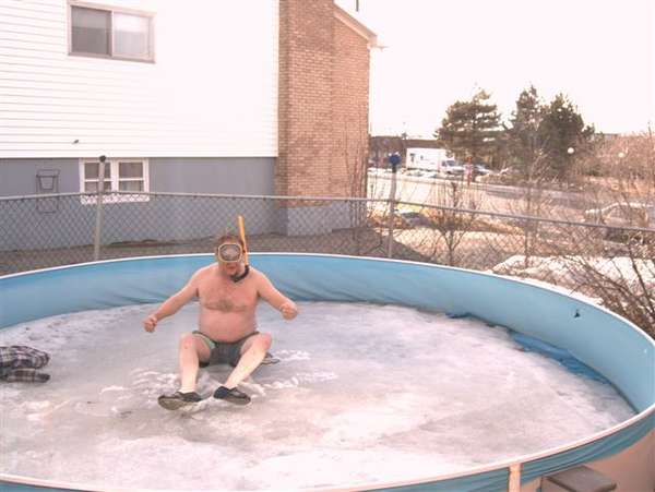 getting the pool ready for summer